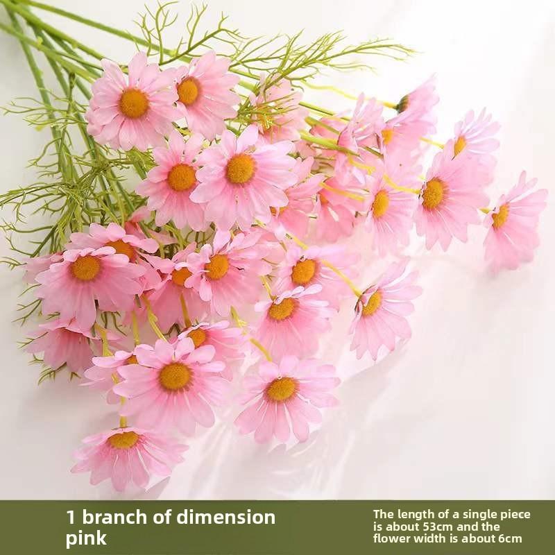 Daisy Silk Simulated Flowers For Home Decor Outdoor Event Photography