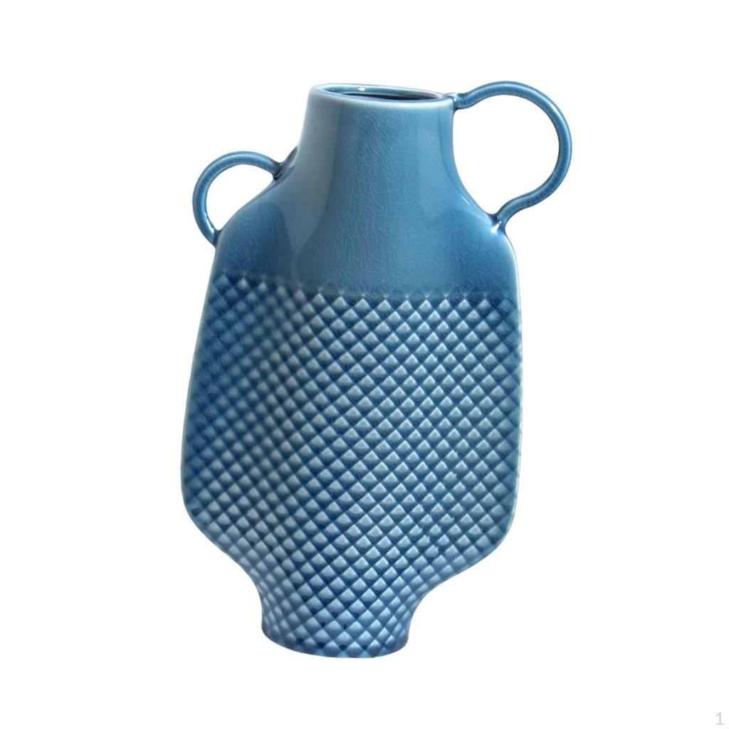 Ceramic Farmhouse Vase Decorative Elegant Gift Rustic Minimalist Large Bud Vases for Entryway Women