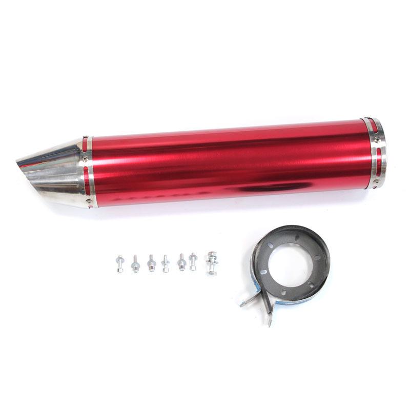 Aluminum Alloy Multi-Color Exhaust for Motorcycle Street Blaster ZJ125/CG125