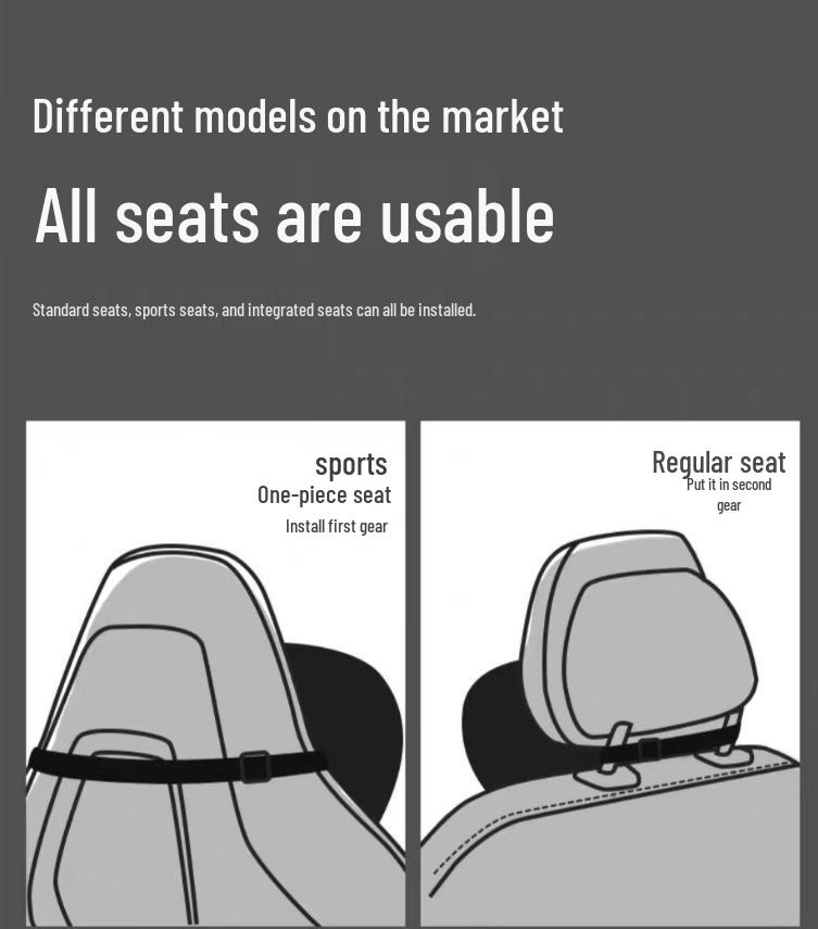Bequemes Nackenstützkissen für Mercedes-Maybach, BMW, AITO, Tesla - Stilvolles und einfaches Auto-Kopfstützkissen