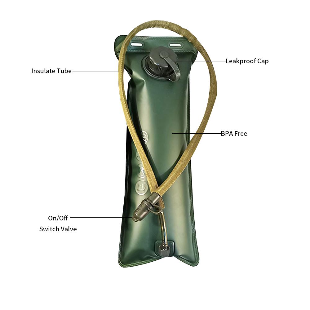Wasserblase Wasserspeicher Trinkbeutel 2L/25L/3L Für Wandern Laufen Fahrrad Weste Rucksack Tasche Wasserspeicherbeutel