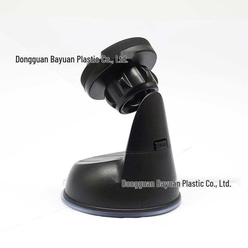360° Rotating Magnetic Car Phone Holder with Adhesive Suction Cup and 17mm Ball Head for Dashboard