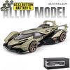 1:24 V12 Vision GT Gran Turismo Super Concept Sports Car Alloy Diecast Model Car Home Decorations Ornaments Collections Birthday