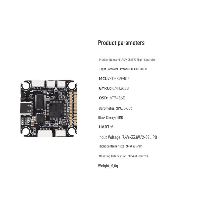 HGLRC F405 8S V2 Flight Controller