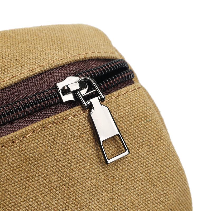 Fashion CrossBody Bag New Men Canvas Crossbody Shoulder Messenger Bags Man Casual Solid Multi Function Portable Male Bag