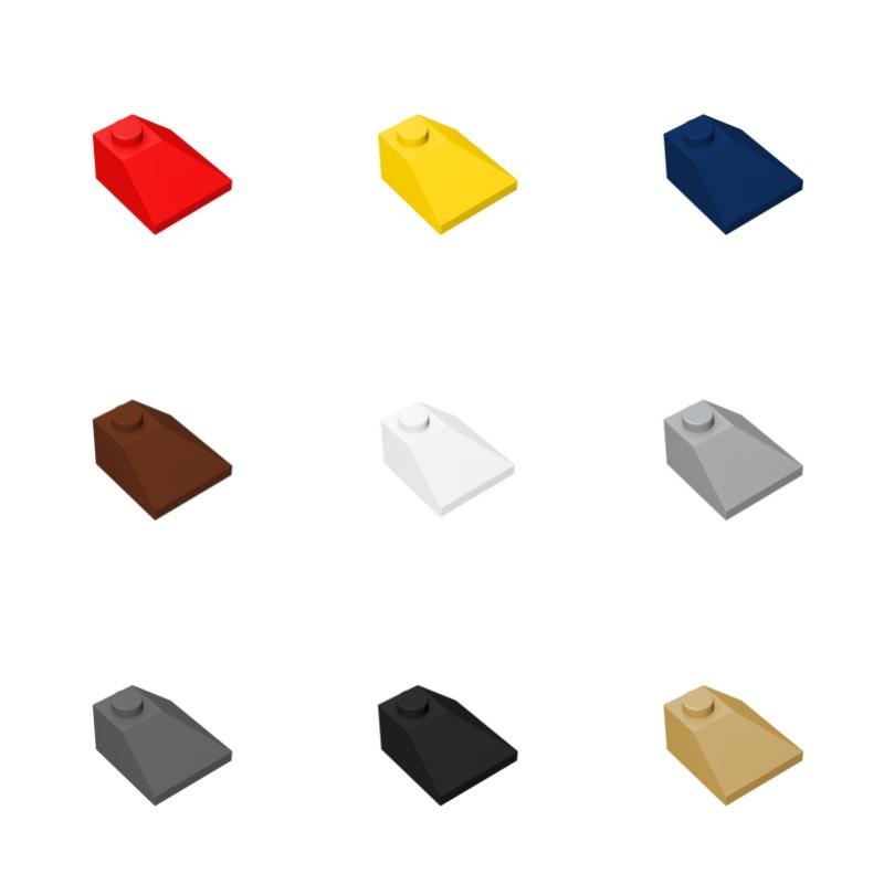 3045 50g/58Pcs Corner Slope Building Block Moc Color Accessories Compatible with Brick DIY Children's Toy Gift Box