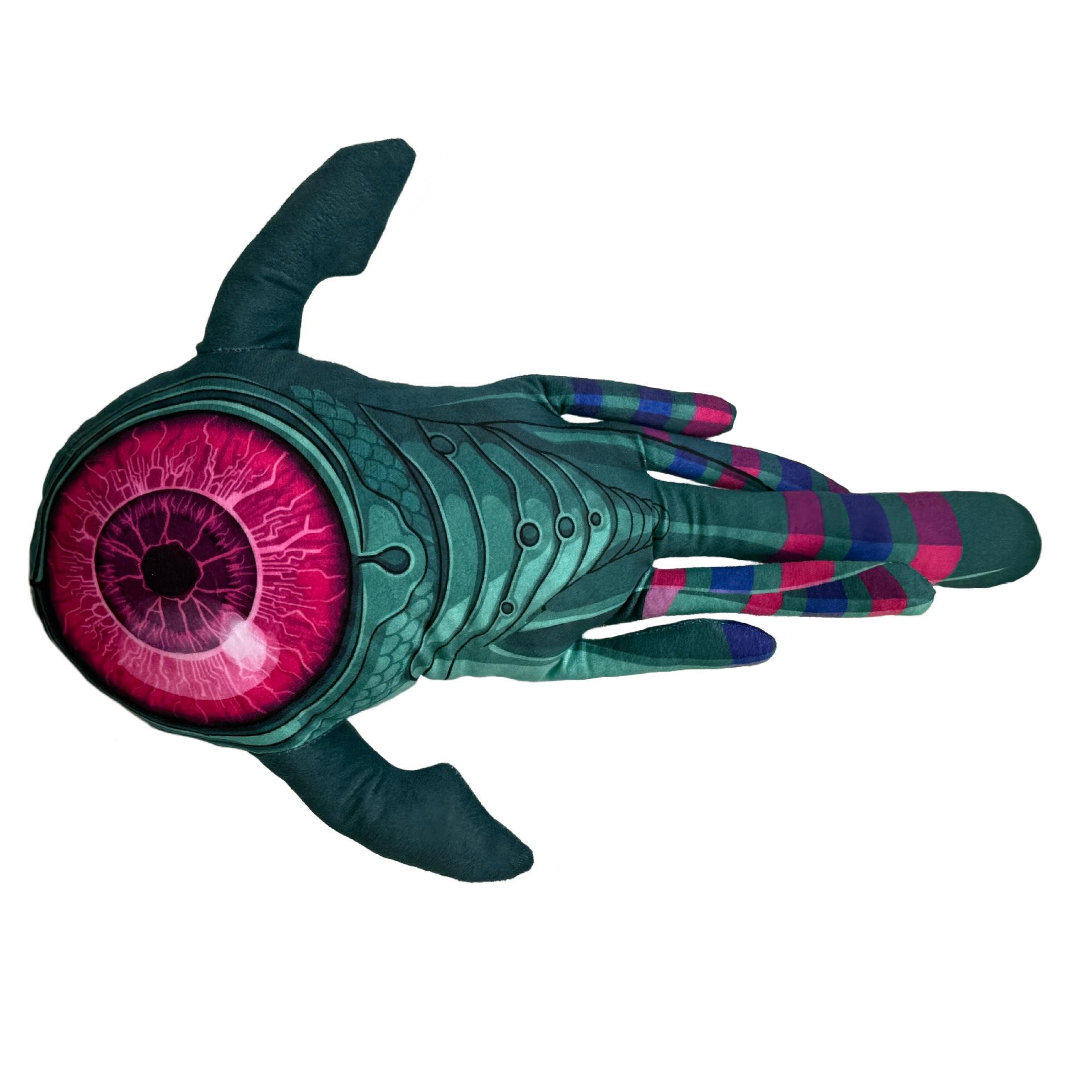 Новая глубоководная исследовательская игра Subnautica 2 Плюшевая игрушка Рыба Окулус As shown