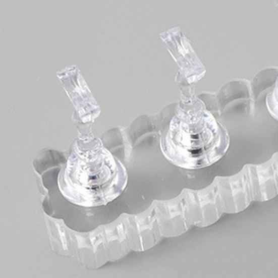 Magnetic Nail Stand for Press On Acrylic Professional Manicure Display Stand for Painting Nails Tip Arts Display Nail Art Tray for DIY Enthusiasts