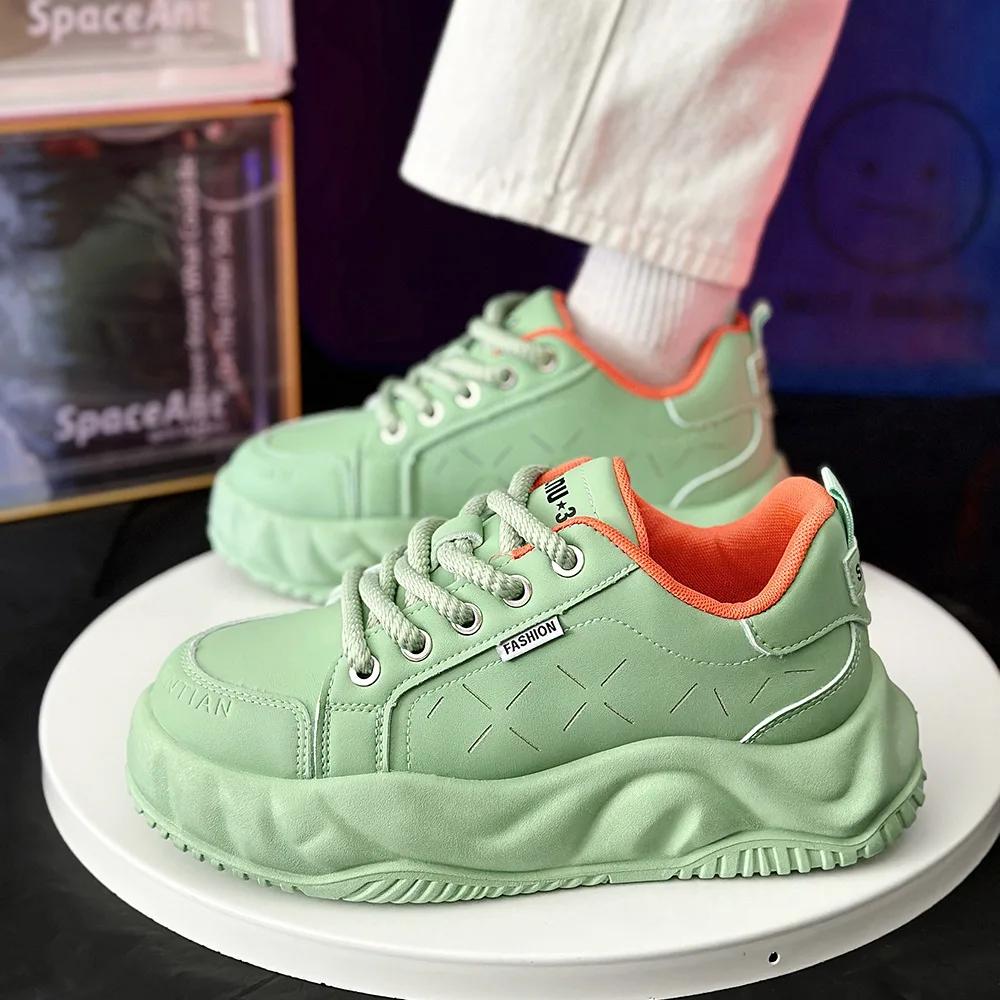 Модные новые мужские туфли Модные мужские кроссовки Осенний новый фирменный дизайн — фото 4