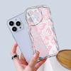 Cartoon Pattern Cream Texture Casing Wavy Edge Soft Silicone Cover Phone Case for IPhone Samsung Huawei Honor Xiaomi Redmi Infinix Tecno
