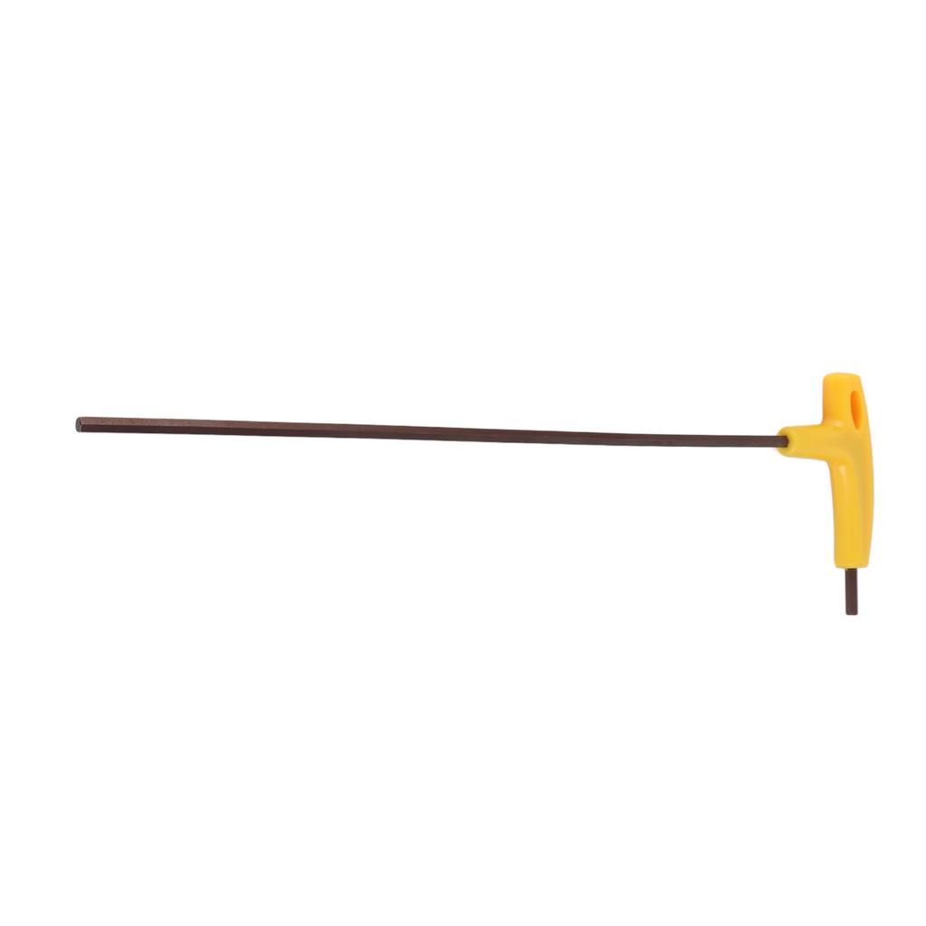 Hex Key Alloy Steel Flat Head T Shaped Large Torsion Portable Hex Crutch Wrench 5mm