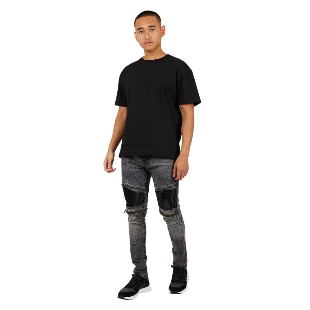 BRAVE SOUL Mens Washed Denim Jeans