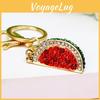 Fashionable Watermelon Keyring With Brilliant Rhinestones Great For Birthdays And Holidays