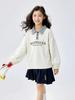 Girls' 2026 Spring/Autumn Sweatshirt & Pants Set - Stylish Two-Piece Outfit for Big Kids