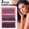 30P40P Hot Melt Multi-Haired False Eyelashes Segmented Self-Grafting Dense Natural Stage Flat False Eyelashes Soft Hair