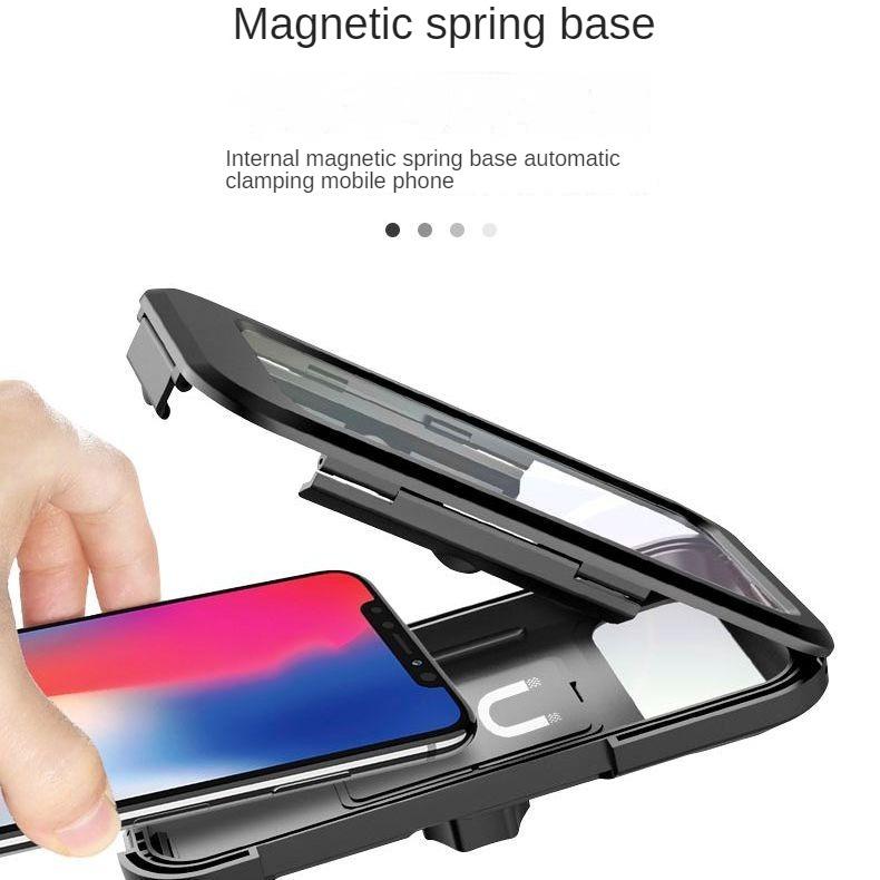 Battery Car Mobile Phone Bracket Rain Water-Proof Bag Take-out Bicycle Electric Motorcycle Tourist Cycling Navigation Universal