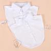 Detachable Cotton Lapel Shirt Fake Collar Solid Color False Blouse Neckwear Vintage Lace Lapel Blouse Top Clothing Accessories
