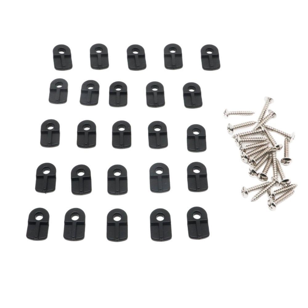 12/20/30/50Pcs Windproof Mesh Screen Holder for Securing Window Screens and Storm