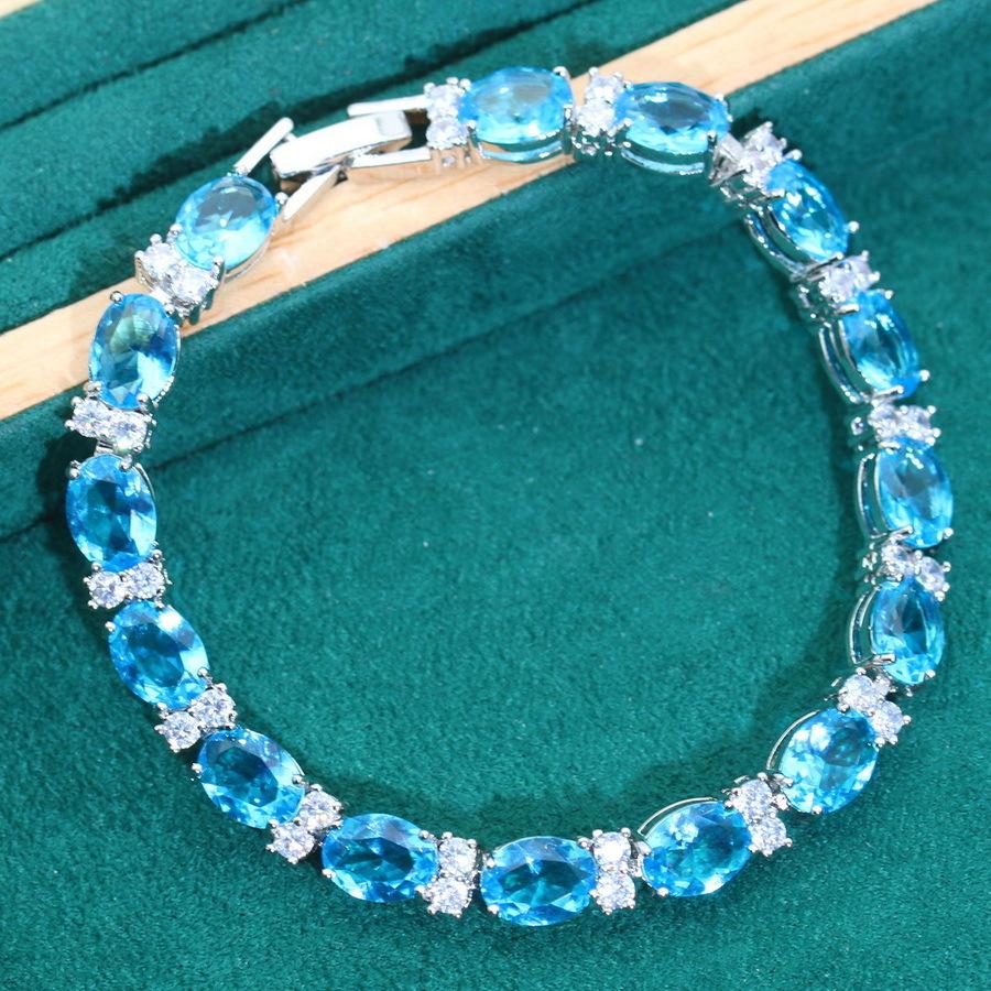 Gorąca Moda Wysoka Jakość Cyrkon Kobieta Bransoletka Zestaw Akcesoria