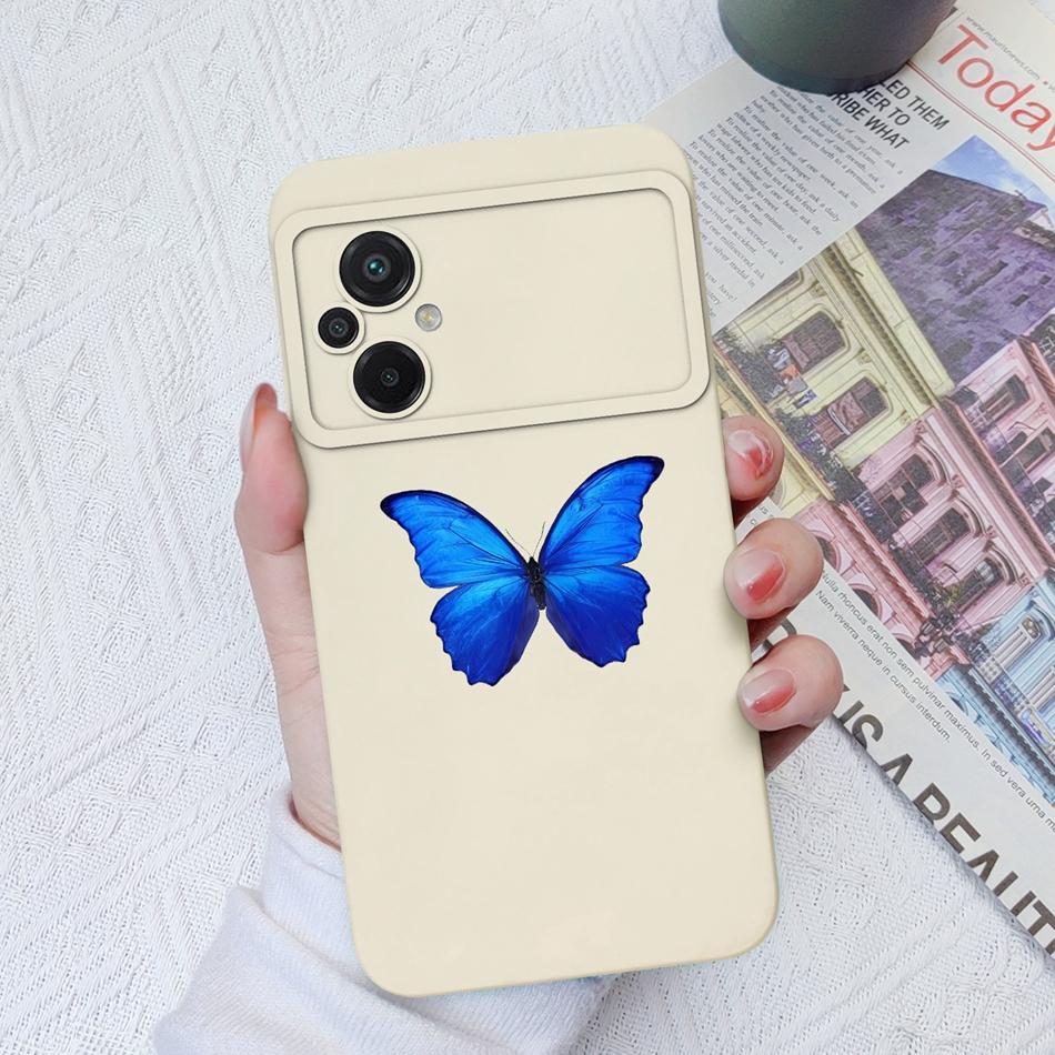 Für Xiaomi Poco M5 M5S Handyhülle Monster Katze Kamera Schutz Upgrade Flüssigsilikon Stoßstange Für Poco M 5 S Rückseitenabdeckung Schale