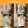 Summer Womens Satin Camisole Top With Vneck And Loose Fit For Casual Wear