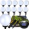 Garden Solar Lamps Ball Solar Garden Lamp LED Balls White For Garden