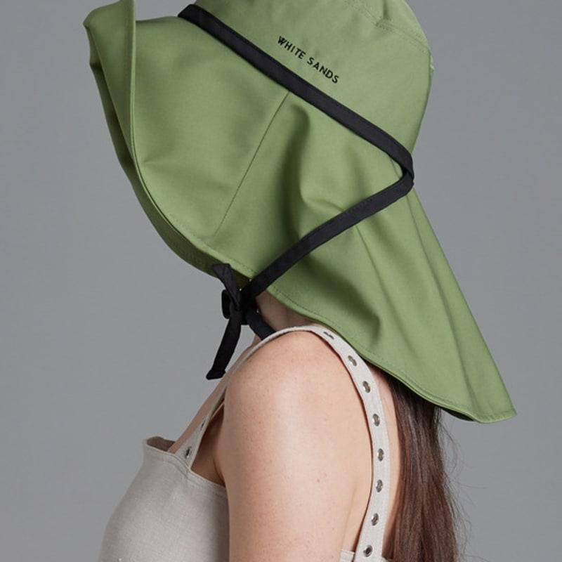 WHITE SANDS Ribbon Bucket Hat Coburg (4 colors)