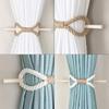 Handmade Curtain Tiebacks Solid Wood Sticks Curtain Buckle Curtain Binding Rope  Living Room
