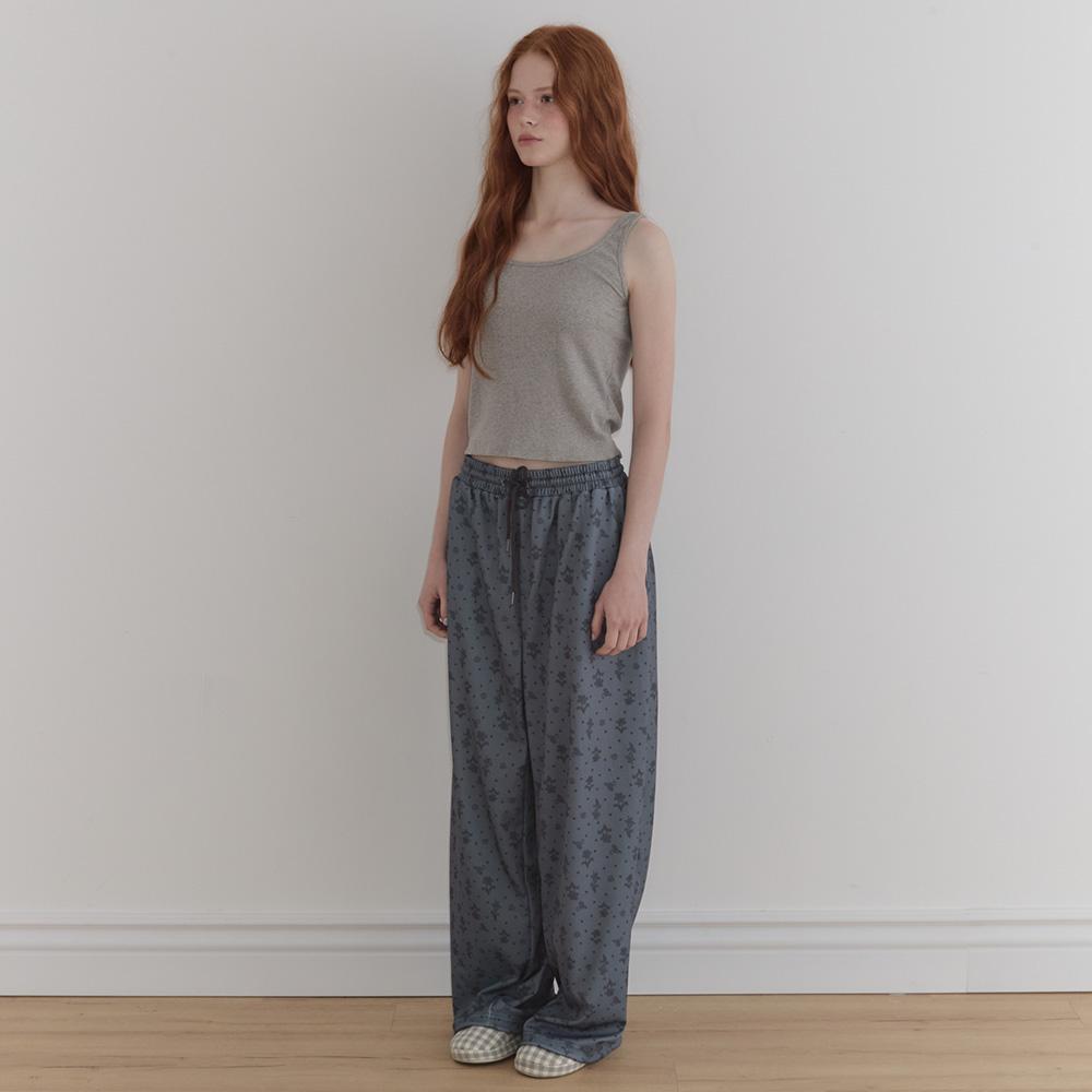 Myujeumudeu Crochet 2-Way Jogger Wide Pants