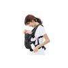 Aprica Lacris AB Baby Carrier, suitable for newborns from 14 days to 36 months, with a mesh pocket for ice packs, 4-way design (Black) 2211622