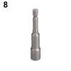1Pc 6mm-19mm Hex Socket Sleeve Nozzle Magnetic Nut Driver Drill Bit Adapter Tool