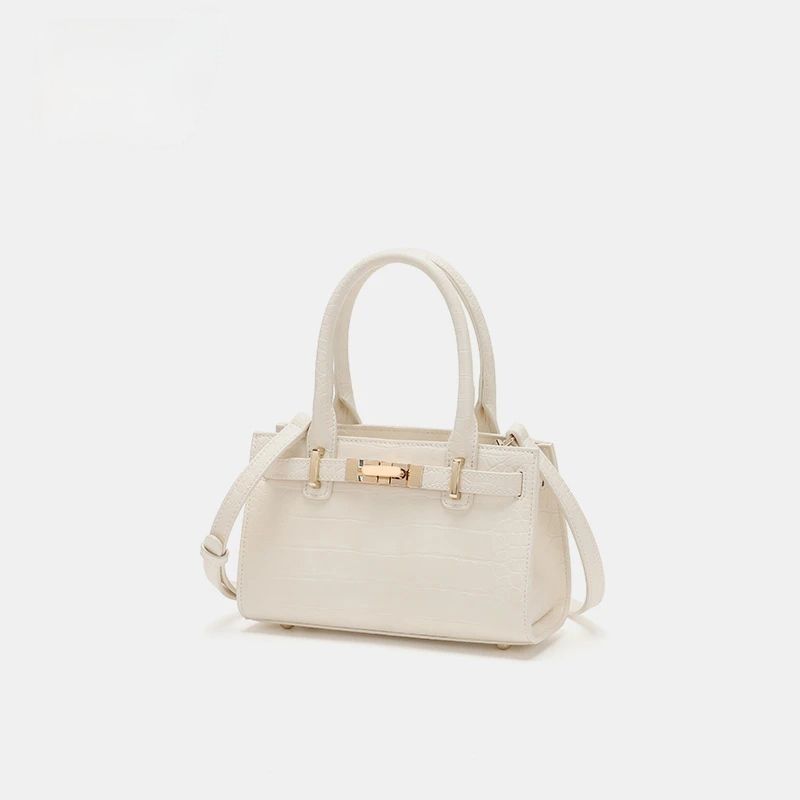Super Fire Portable Small Bag Women's Versatile New Spring and Summer Fashion Texture Crossbody Crocodile Pattern Kelly Bag