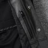 Black Genuine Cow Leather Vest Men Motorcycle Vests Slim Fit Men's Moto Club Biker Waistcoat Spring Summber