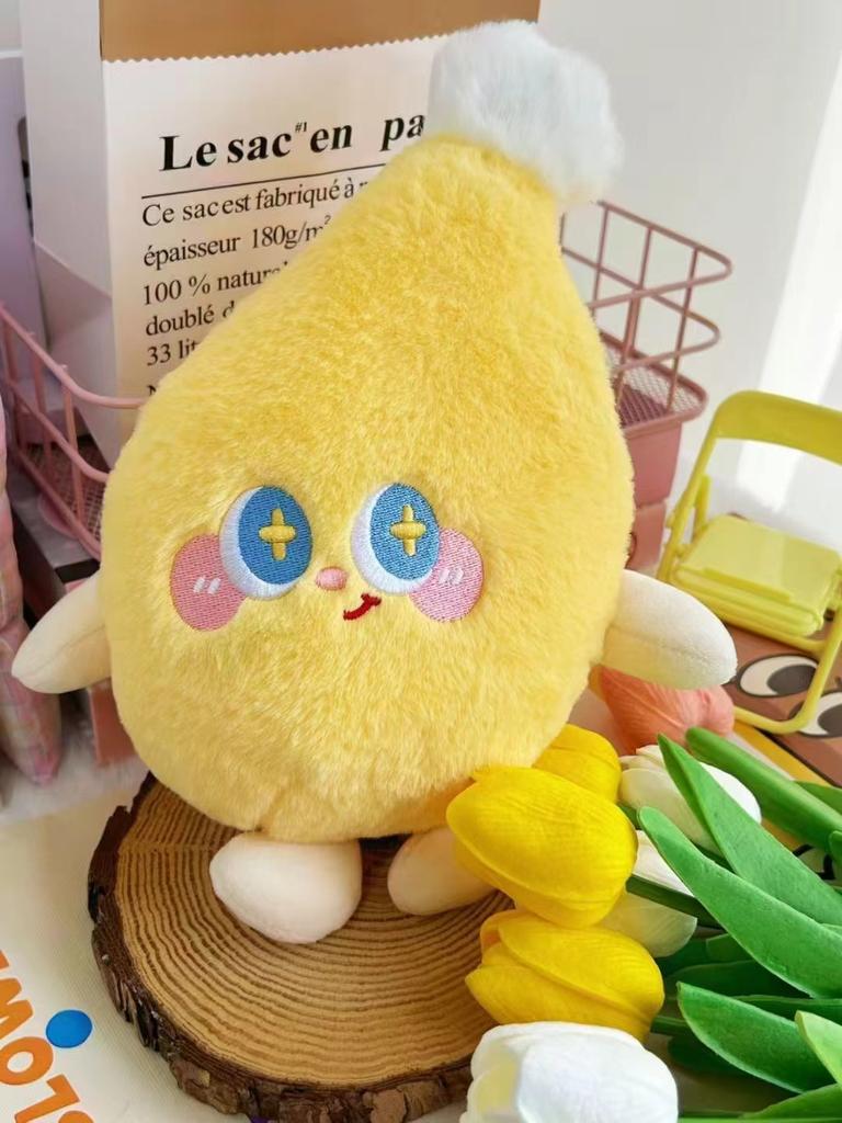 Traffic Machine Doll Doll 8-inch New Wedding Throwing Doll Push Plush Toy Ring Gift