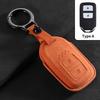Suede Car Key Case Cover Shell Fob For For Honda Fit Lucky Vezel City Civic Jazz Brv Br-V Hrv Hr-V Freed Car Smart Key Bag
