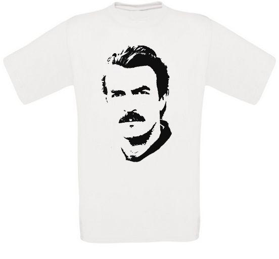 Magnum P. I. . Tom Selleck Thomas Magnum Cult Series T-Shirt XXXL