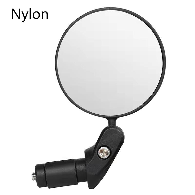 

Universal Bicycle Rearview Mirror Convex Mirror Clear Cycling Handlebar Rear View Adjustable Wide-Angle