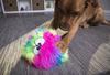 Goobog Furballz Rainbow Plush Dog Toy with CheD Guard Technology