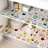 Cute Waterproof Oil Proof Shoes Cabinet Mat 1 Roll Kitchen Table Mat Drawers Cabinet Shelf Liners Cupboard Placemat