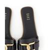 DakS Women S 2cm Dagger Decoration Slip Mule Sandal Dld209ko17 Black 