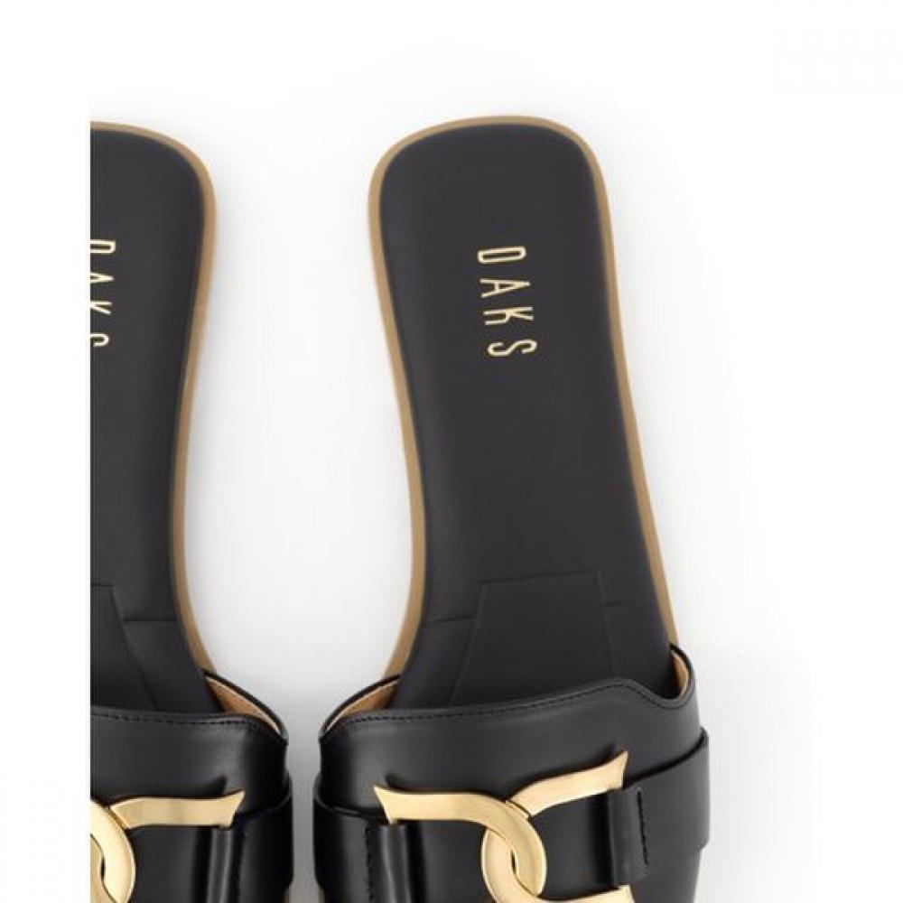 DakS Women S 2cm Dagger Decoration Slip Mule Sandal Dld209ko17 Black 