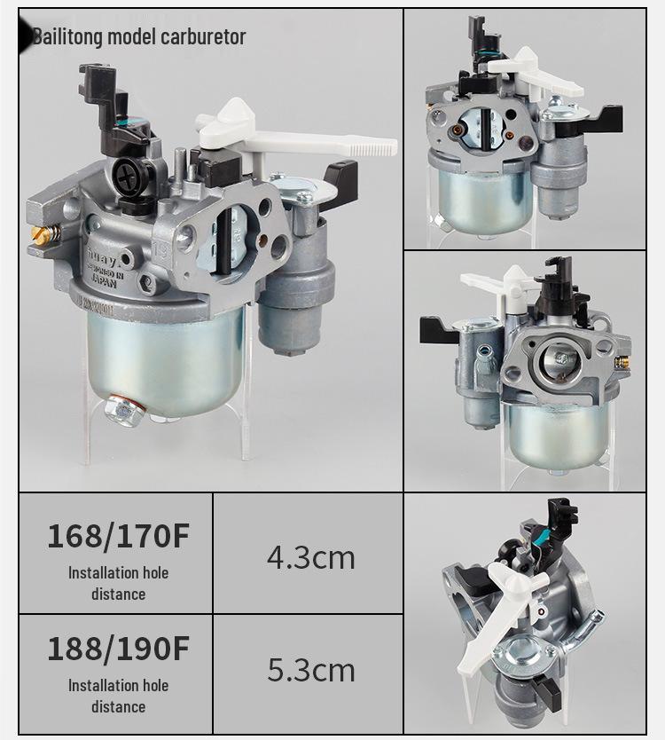 Four-Stroke Gasoline Engine Carburetor for Generator, Water Pump, and Microtiller