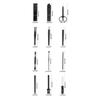 Portable Pieces Stainless 12 Steel Nail Care Kit For Men And Women With Pu Travel Pouch Manicure Pedicure Accessories