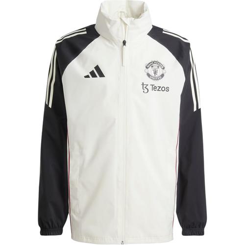 Adidas MUFC Jacket Men s Jade White/Black JE3725 2XL нефритовый/белый