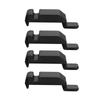 4PCS Front Rear Strikers Door Lock Striker Door Lock Rubber Fixing Parts For Mercedes W123 W126 240D 280E 300D-A91R
