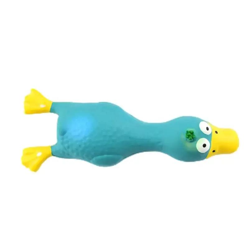Squeaky Dog Rubber Toys Bite Resistant Dog Latex Chew Toy Animal Shape Puppy Sound Toy Pet Supplies For Small Medium Large Dog