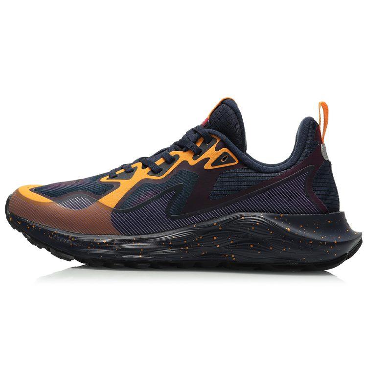 Li Ning Cloud Shield Slip Resistant Abrasion Resistant Slip Resistant Abrasion Resistant Low top Running Shoes Men's ARHQ143-4
