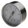 Easy Installation Pressure Gauge Pressure Meter 0-6 Bar Gauge Air Pressure Gauge Easy Installation Leak-Proof Connection