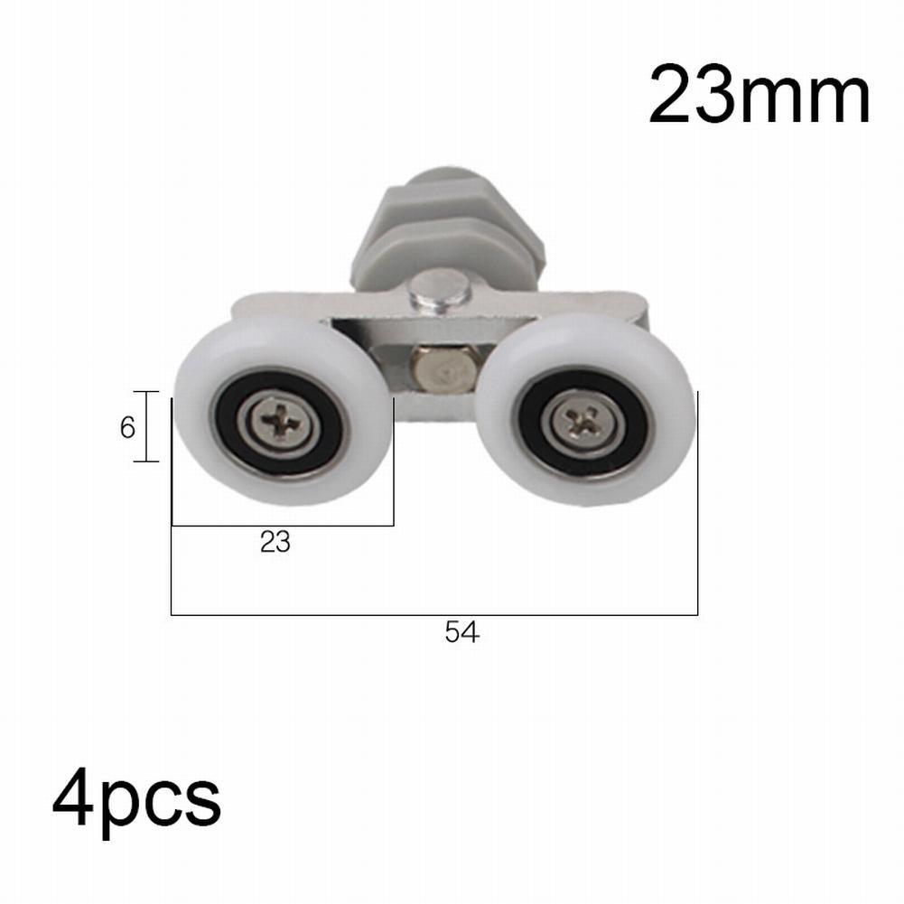 Shower Door Rollers 4pcs Accessories Bathroom Household