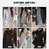 Womens Soft Tencel Wool Blend Half Turtleneck Long Sleeve Top Slim Fit Base Layer Winter